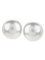Pearl Studs (16mm)- Ruby Raang | Grocsy