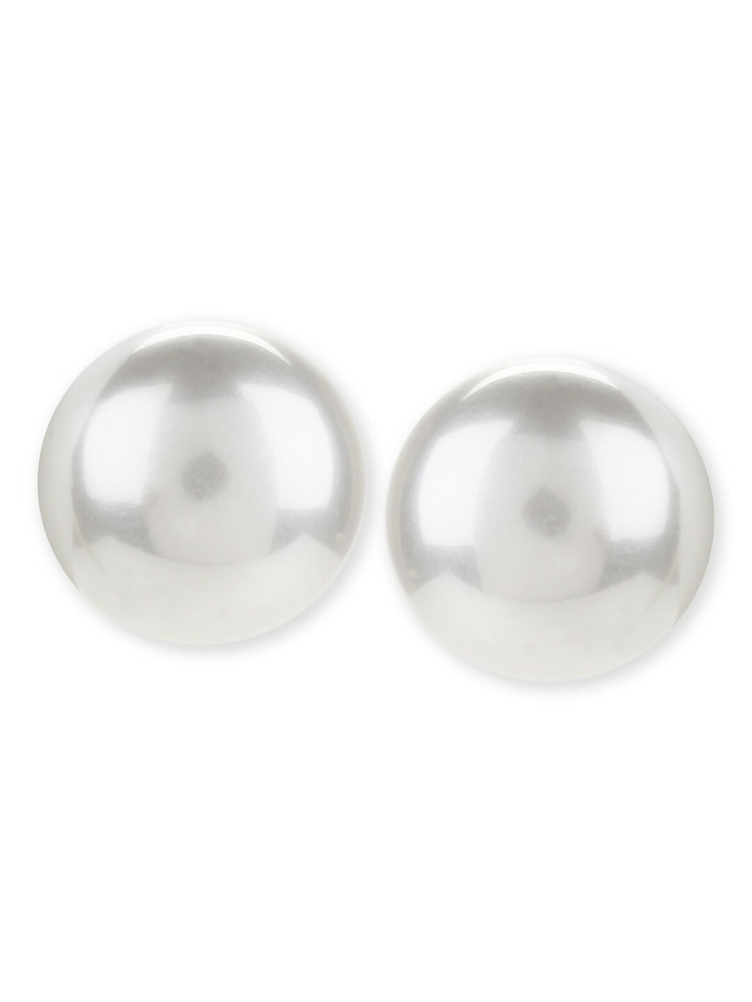Pearl Studs (16mm)- Ruby Raang | Grocsy