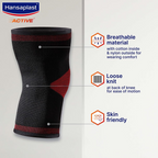 Hansaplast Active Knee Support for Men & Women (Pair) | Grocsy
