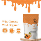 Wild Organic Papaya Clay Mask Powder | Grocsy