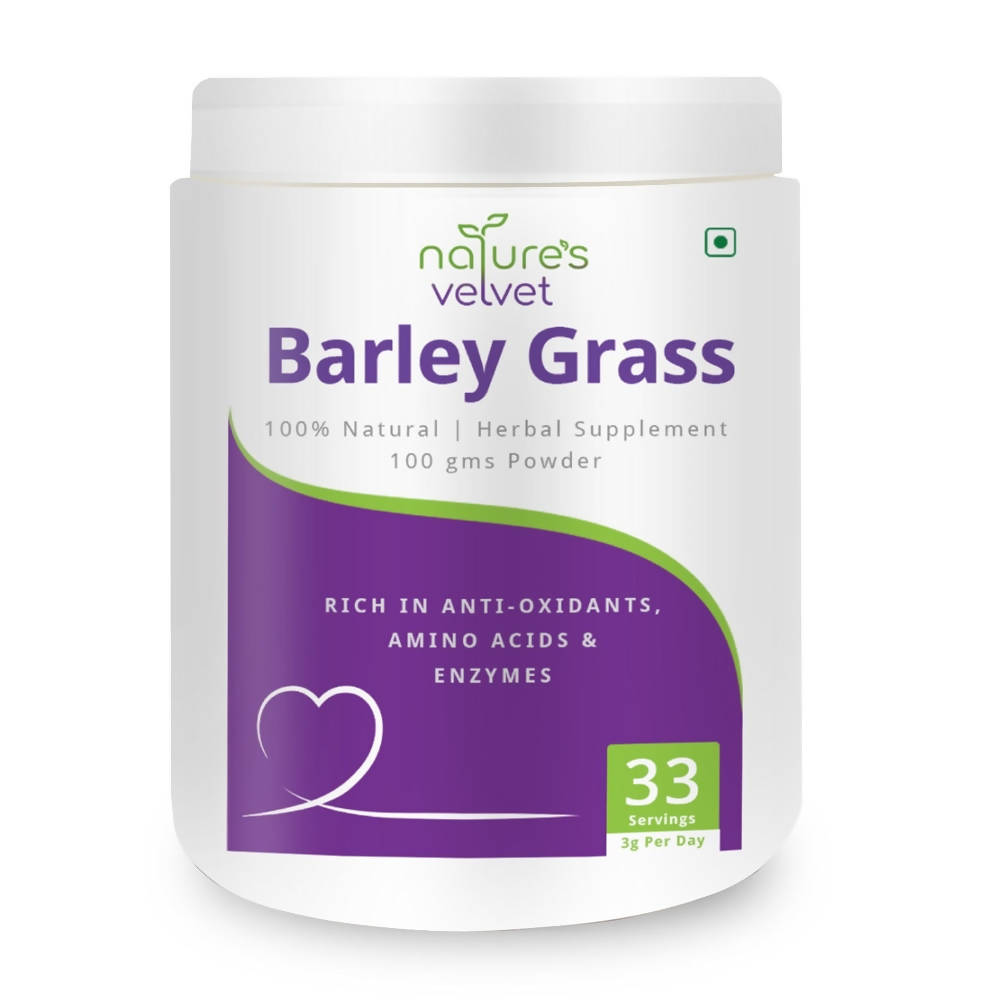 Nature's Velvet Barley Grass Powder | Grocsy