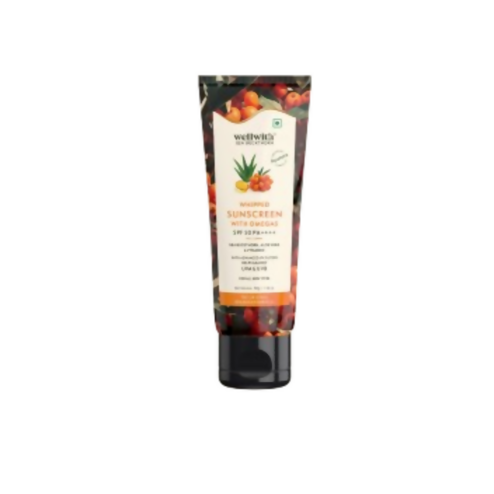 Wellwith Whipped Sunscreen Lotion SPF 50 | Grocsy