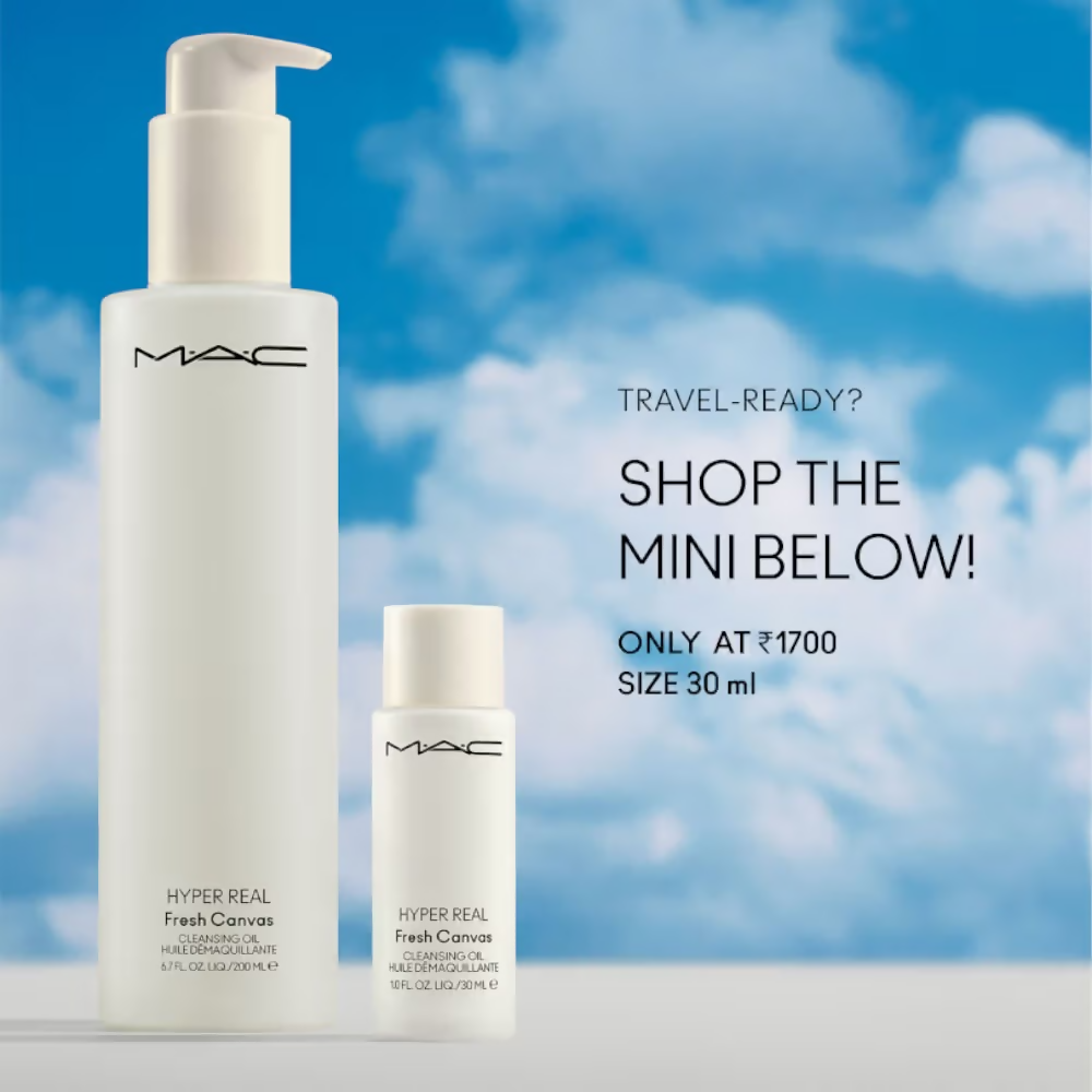 M.A.C Hyper Real Fresh Canvas Cleansing Oil Makeup Remover | Grocsy