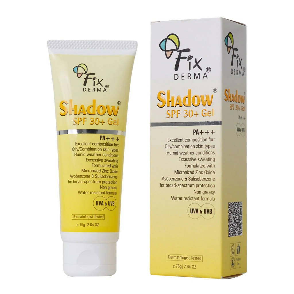 Fixderma Shadow SPF 30+ Sunscreen Gel | Grocsy