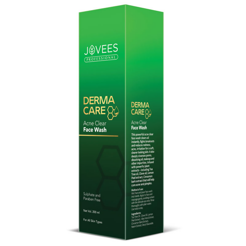 Jovees Derma Care Acne Clear Face Wash | Grocsy