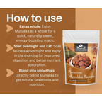 Nature Yard Premium Munakka Dry Fruits (Abjosh) Afghani Munaka Raisins Dried Fruit | Grocsy