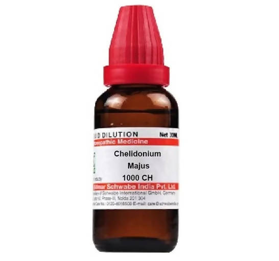 Dr. Willmar Schwabe India Chelidonium Majus Dilution | Grocsy