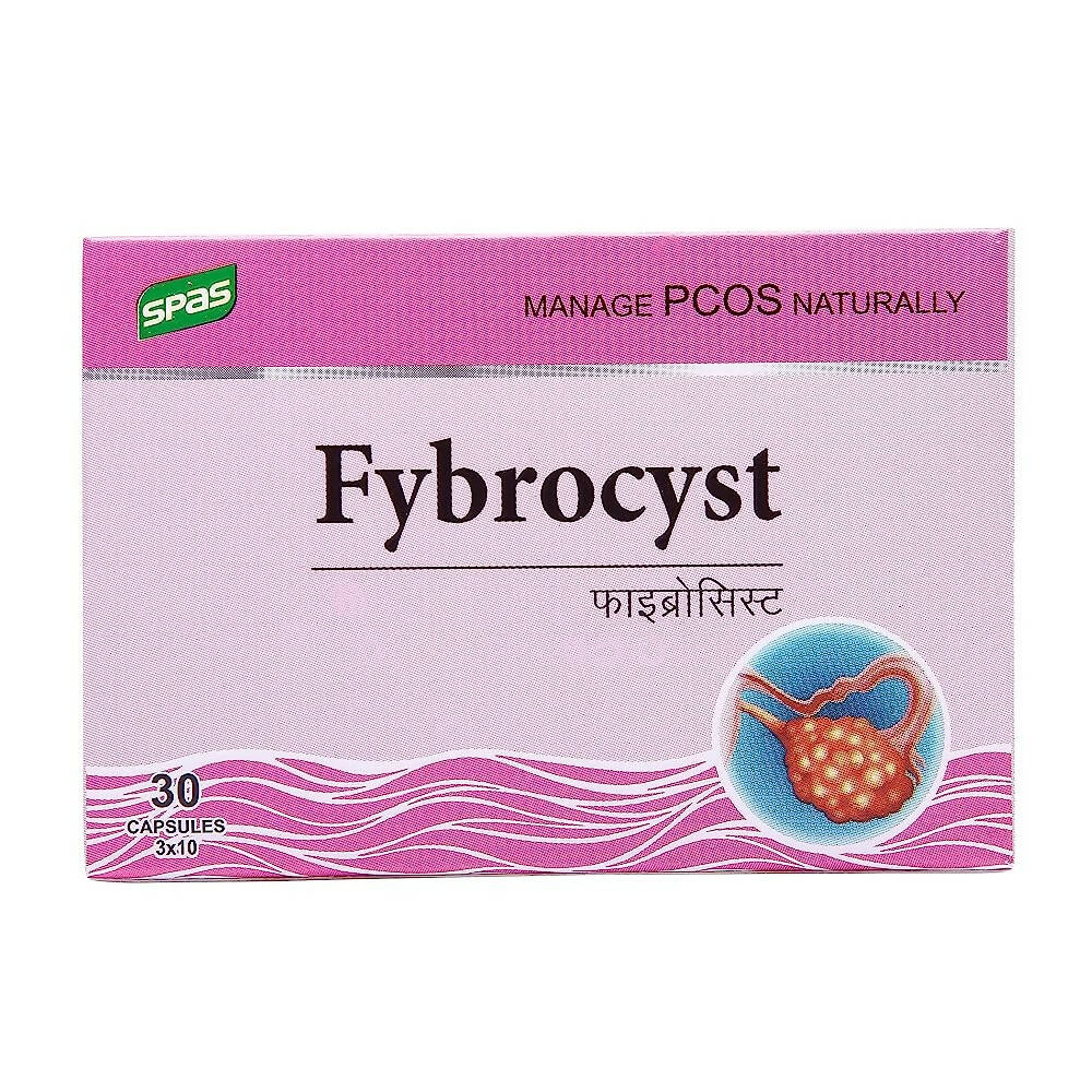 Prachin Fybrocyst Red And White Capsules For Women | Grocsy