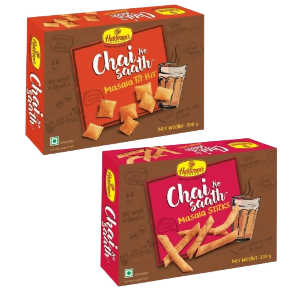Haldiram's Masala Tit Bit & Masala Sticks | Grocsy