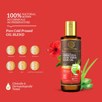 Khadi Natural Hibiscus & Aloe Vera Hair Oil | Grocsy