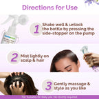 Mamaearth Rosemary Water Anti-Hair Fall Spray with 100% Pure Steam Distilled Rosemary Water & Methi Dana for Hair | Grocsy
