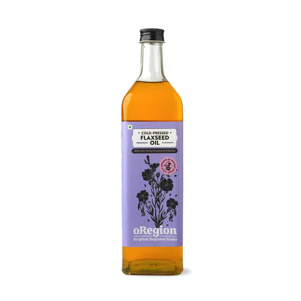 oRegion Cold Pressed Flaxseed Oil