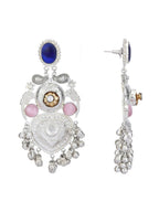 Joban Fashion Women Ghungroo Style Silver Tone Earrings | Grocsy