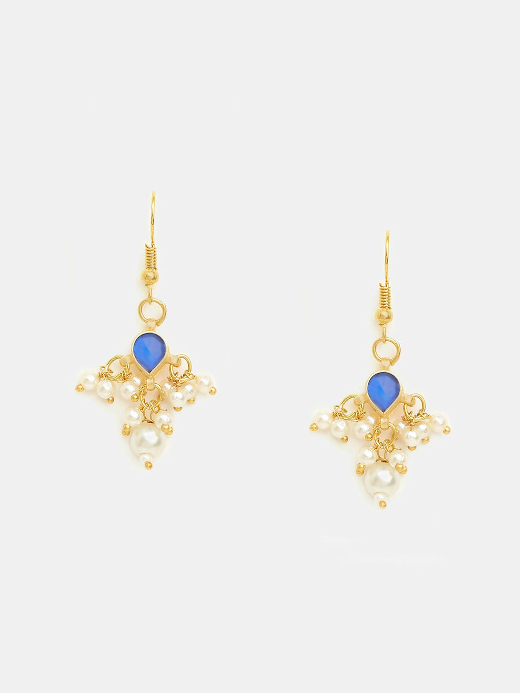 Ruby Raang Neel Noor Earrings Set | Grocsy