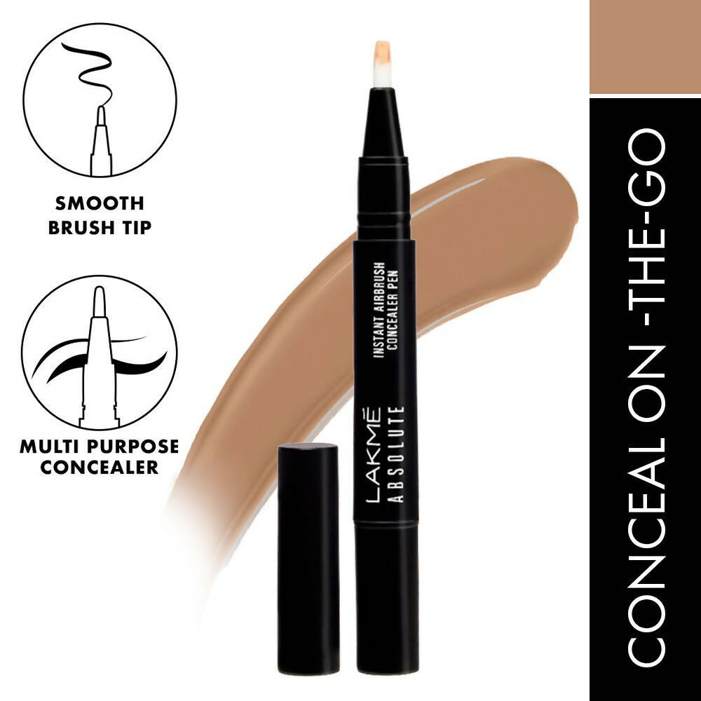 Lakme Absolute Instant Airbrush Concealer Pen - Beige | Grocsy
