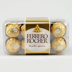 Pretty Designer Rakhi Set With 16 Pcs Ferrero Rocher | Grocsy