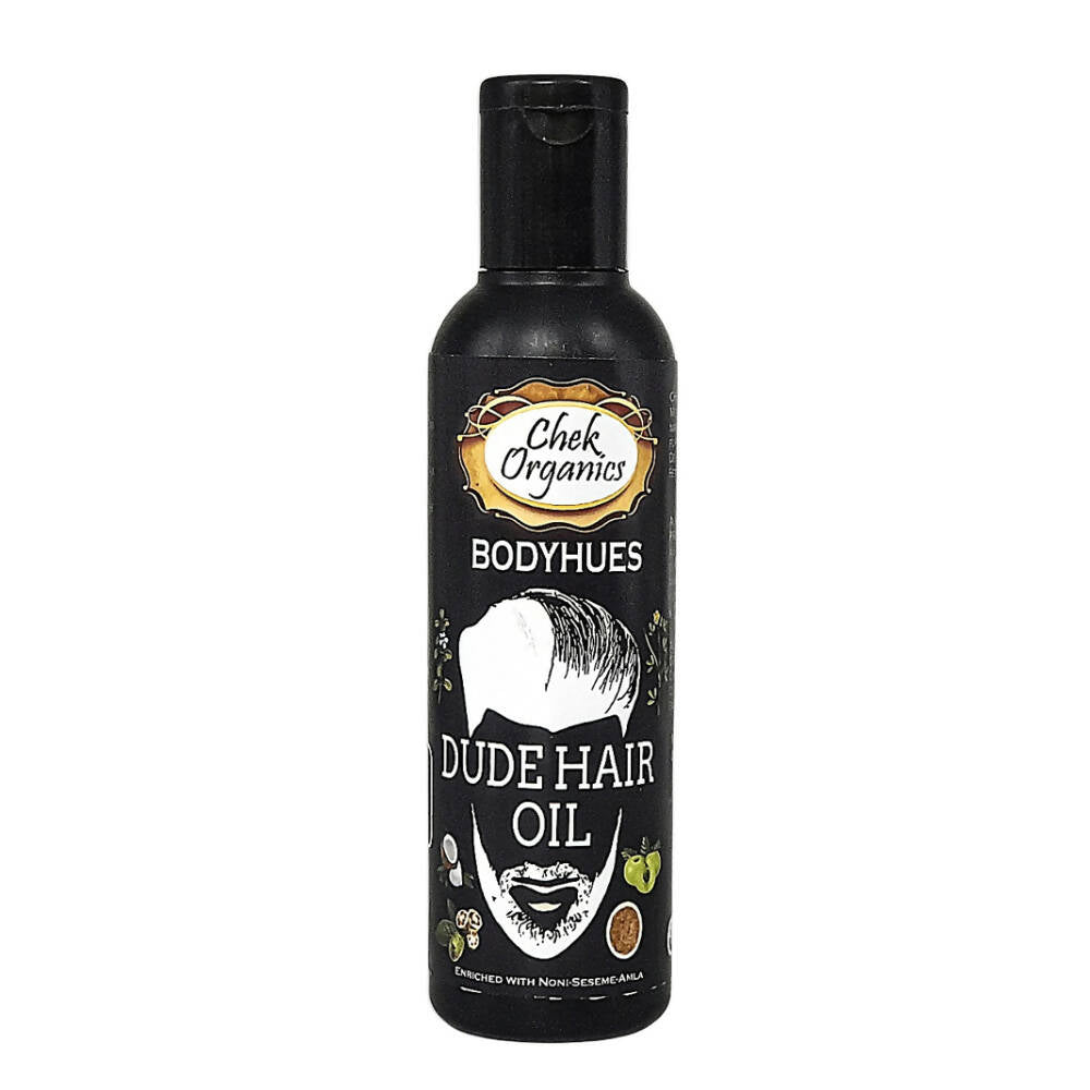 Chek Organics Body Hues Dude Hair Oil | Grocsy