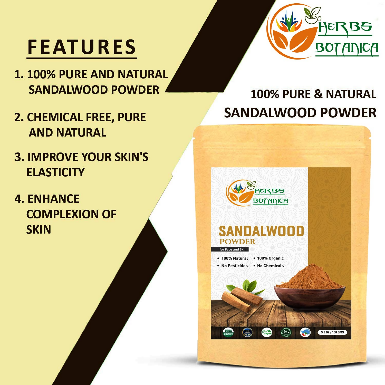 Herbs Botanica Sandalwood Powder | Grocsy