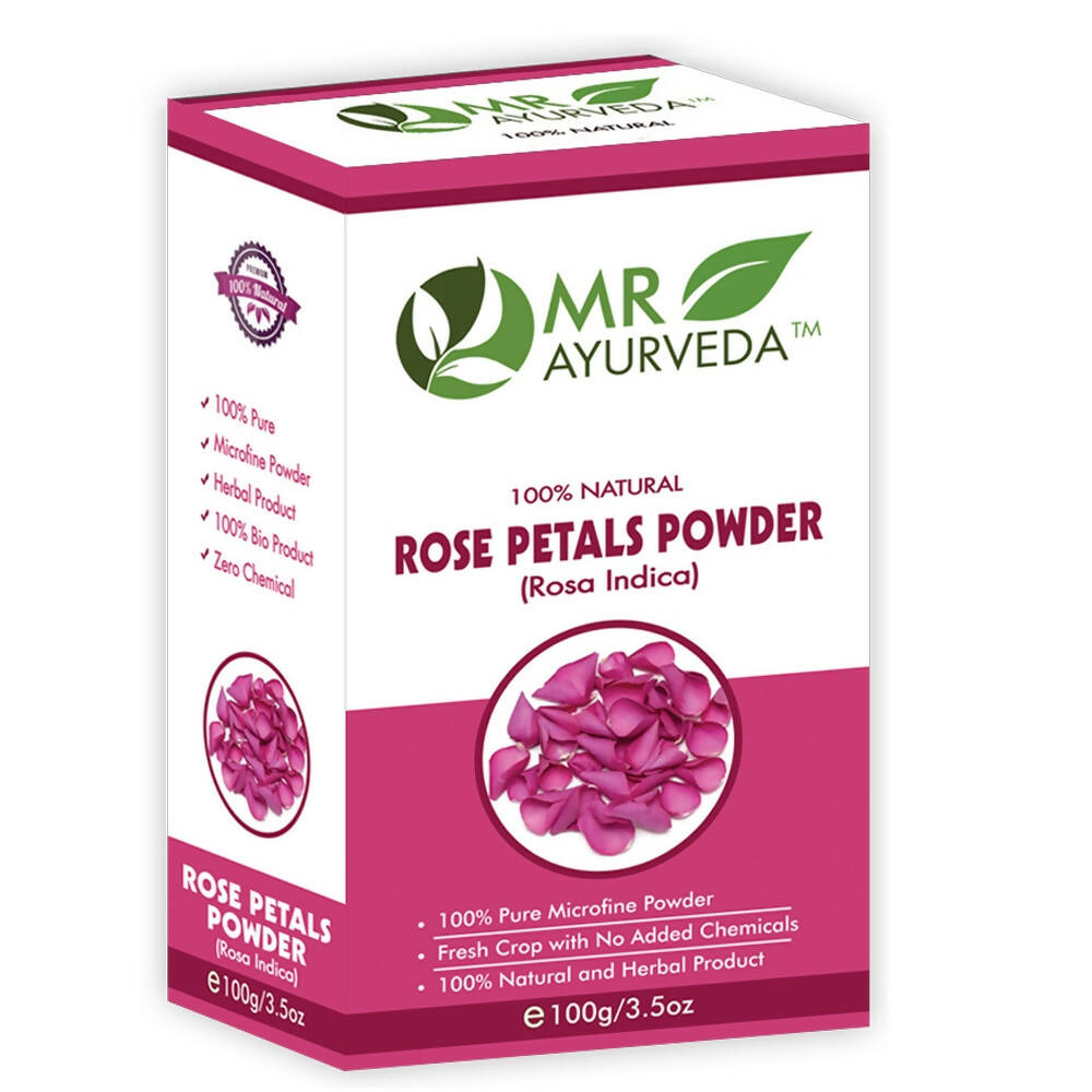 MR Ayurveda Rose Petals Powder | Grocsy