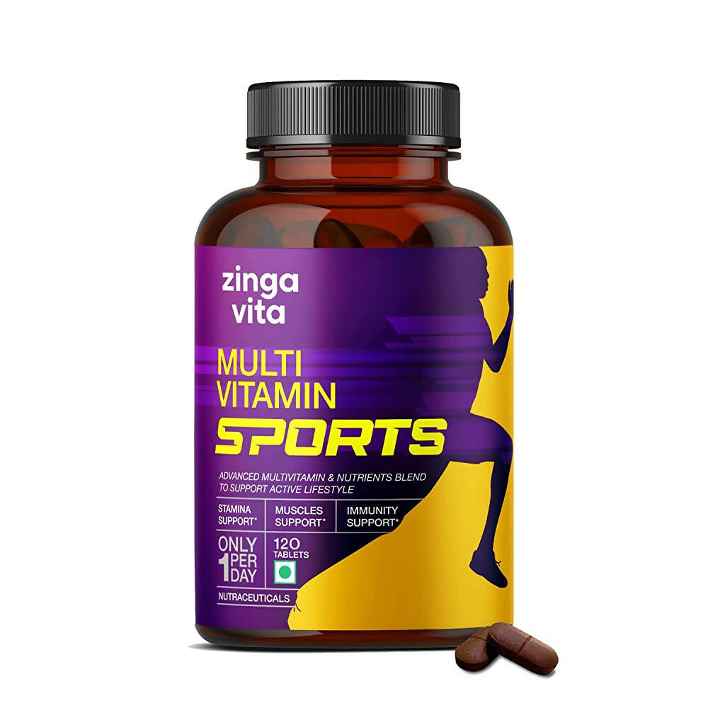 Zingavita Multivitamin Sports Tablets | Grocsy