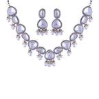 GUDIYA POLKI KUNDAN NECKPIECE - Wahe Jewels - Swadesiicart