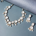 GUDIYA POLKI KUNDAN NECKPIECE - Wahe Jewels - Swadesiicart