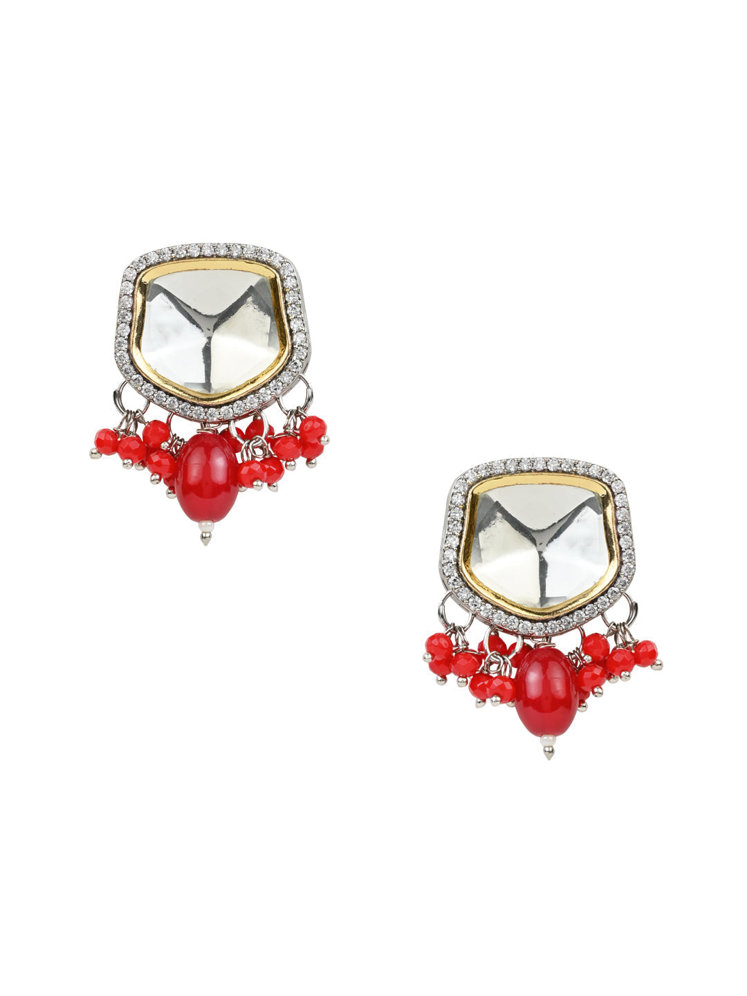 Ria Red Choker - Wahe Jewels - Swadesiicart