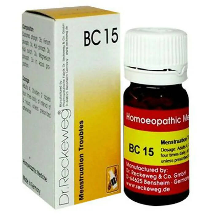 Dr. Reckeweg Bio-Combination 15 (BC 15) Tablets | Grocsy
