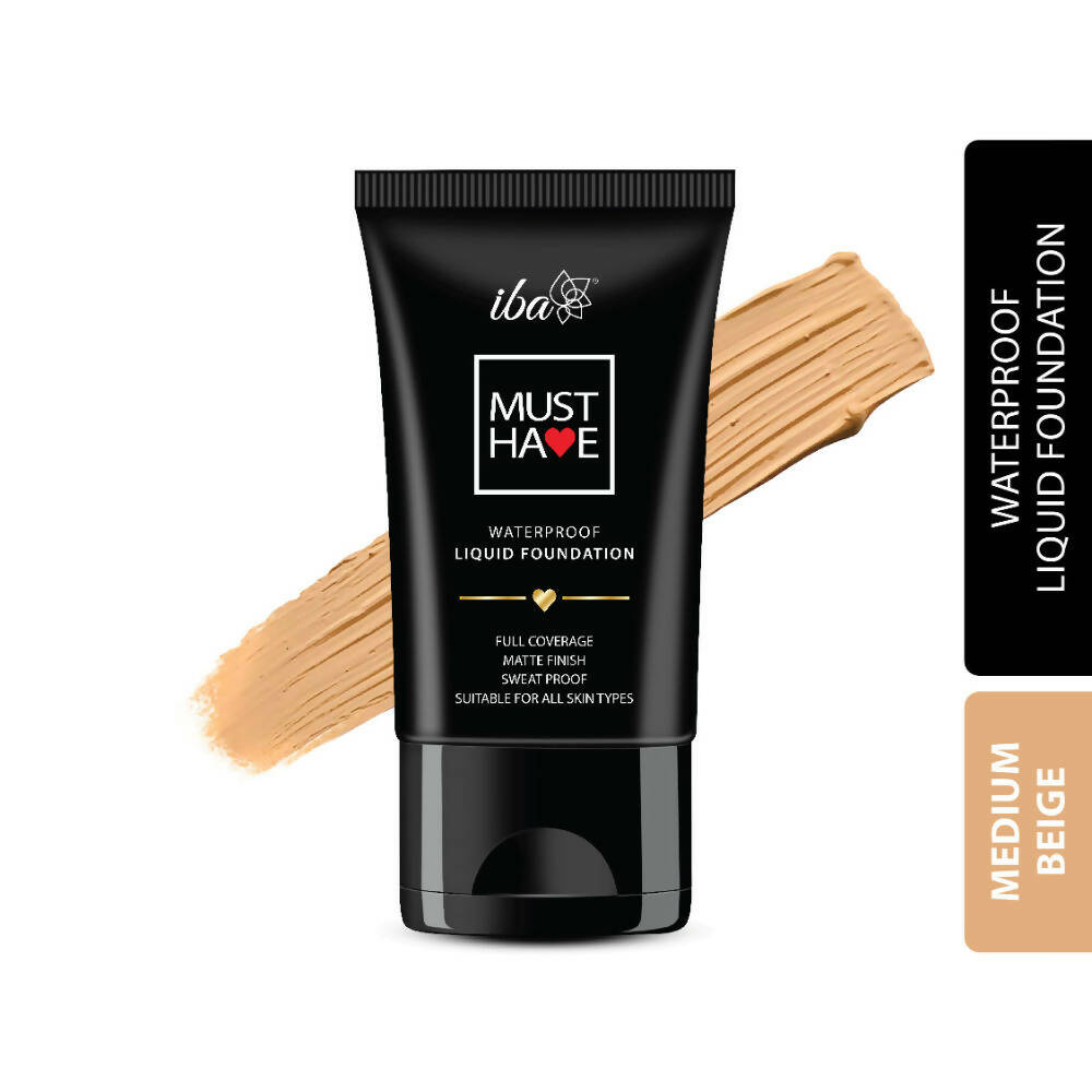 Iba Must Have Waterproof Liquid Foundation - Medium Beige | Grocsy