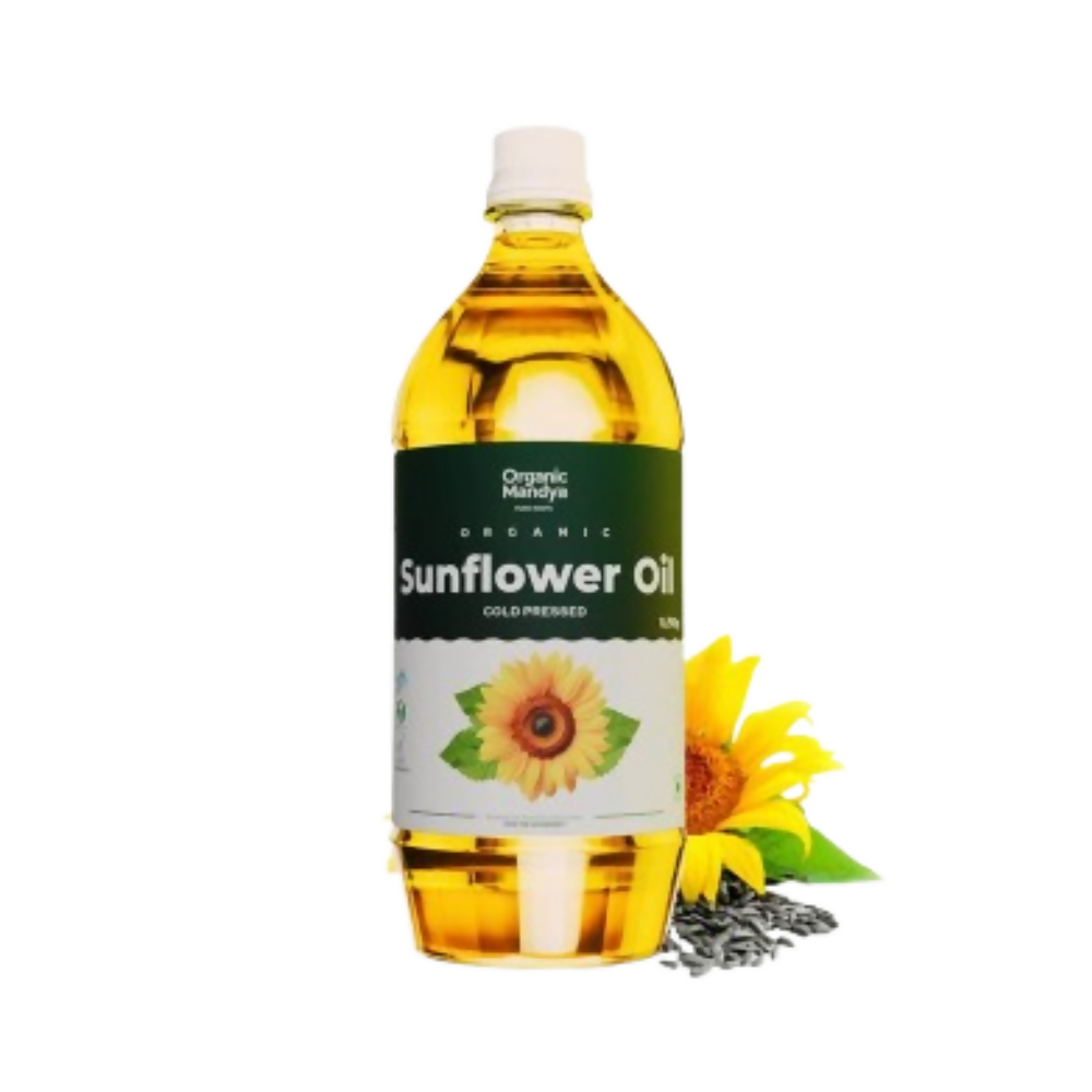 Organic Mandya Sunflower Oil - Cold Pressed | Grocsy