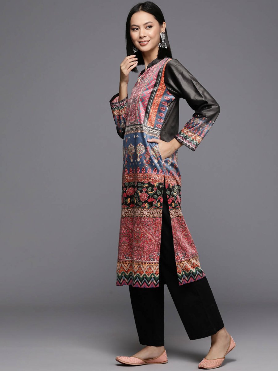 Ahalyaa Women's Traditional wear Kurta - Multi | Grocsy