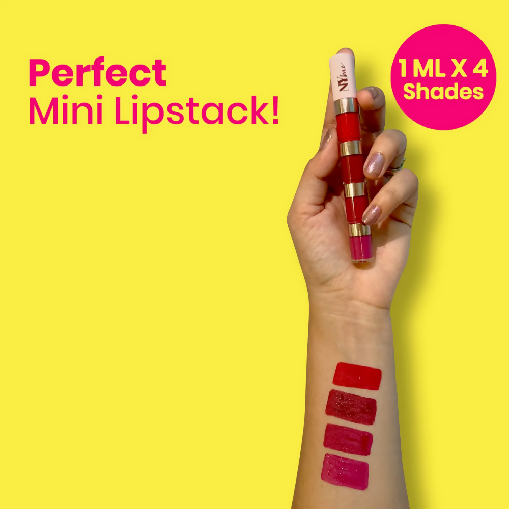 NY Bae 4 IN 1 Lip Play Liquid Lipstick - Rose Rush | Grocsy