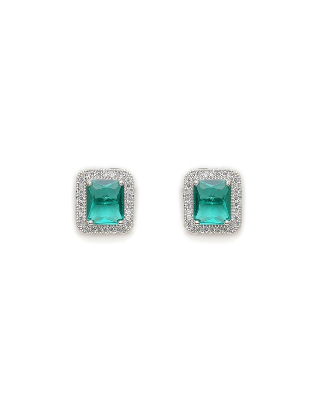 stone stud (Light green ) - Ruby Raang | Grocsy