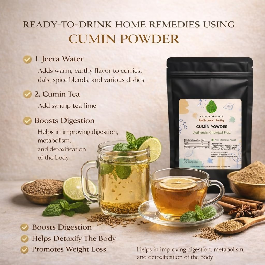 Village-Organica Cumin Powder | Grocsy