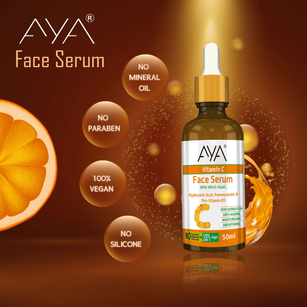 AYA Vitamin C Face Serum For Skin Hydration | Grocsy