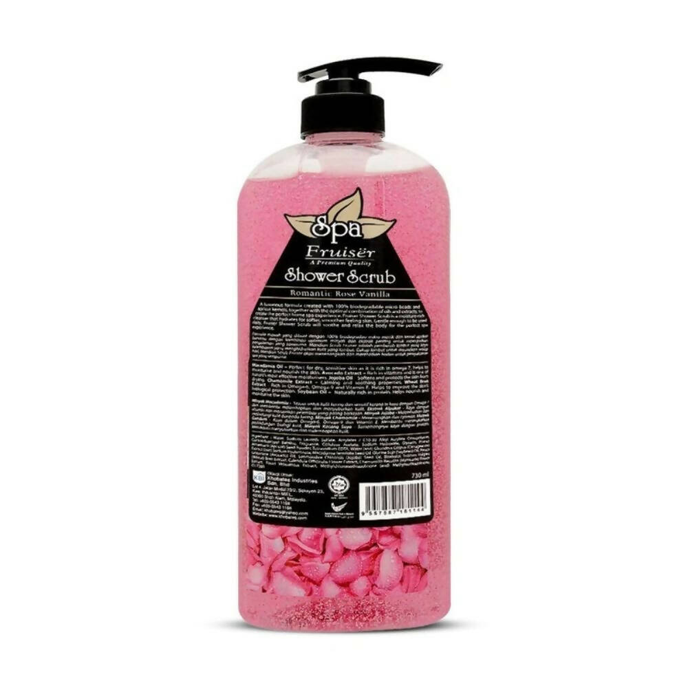 Fruiser Shower Scrub With Rose Vanilla | Grocsy