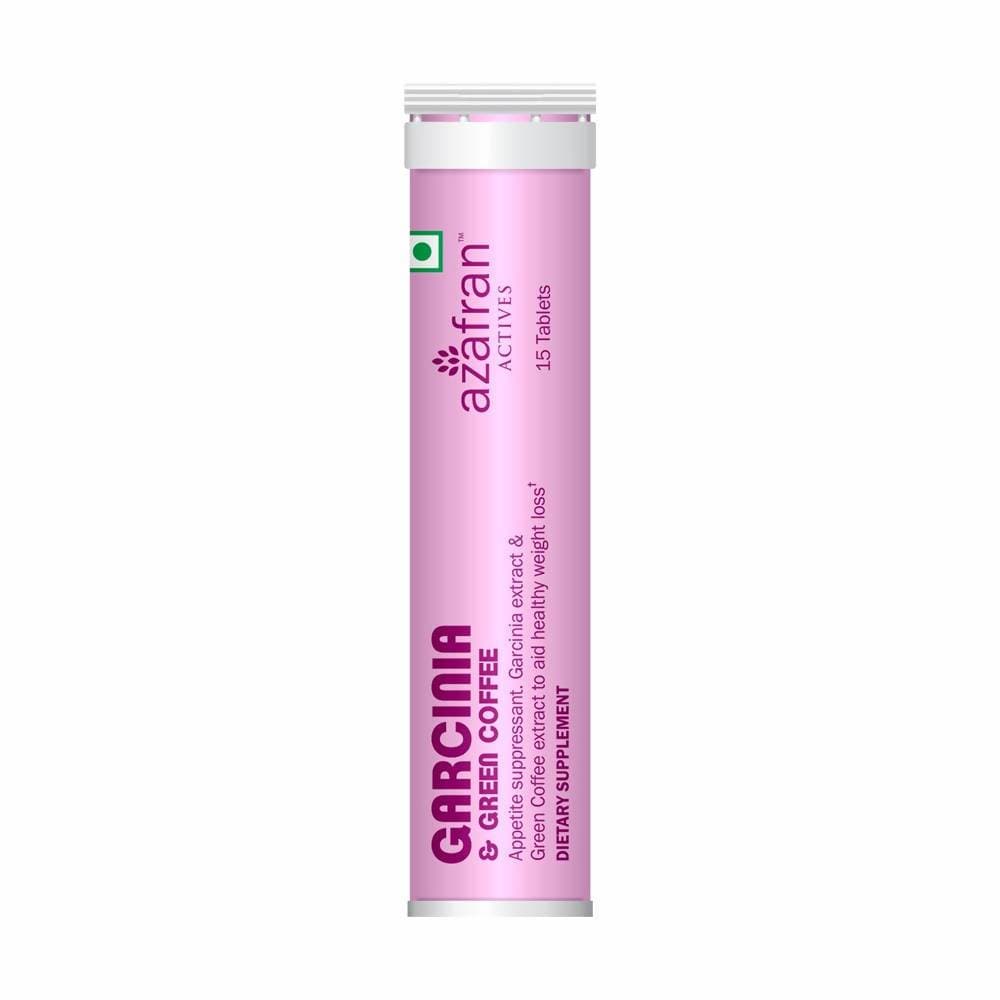 Azafran Actives Garcinia And Green Coffee Tablets | Grocsy