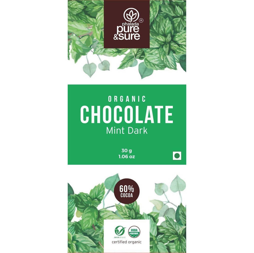 Pure & Sure Organic Chocolate Mint Dark | Grocsy