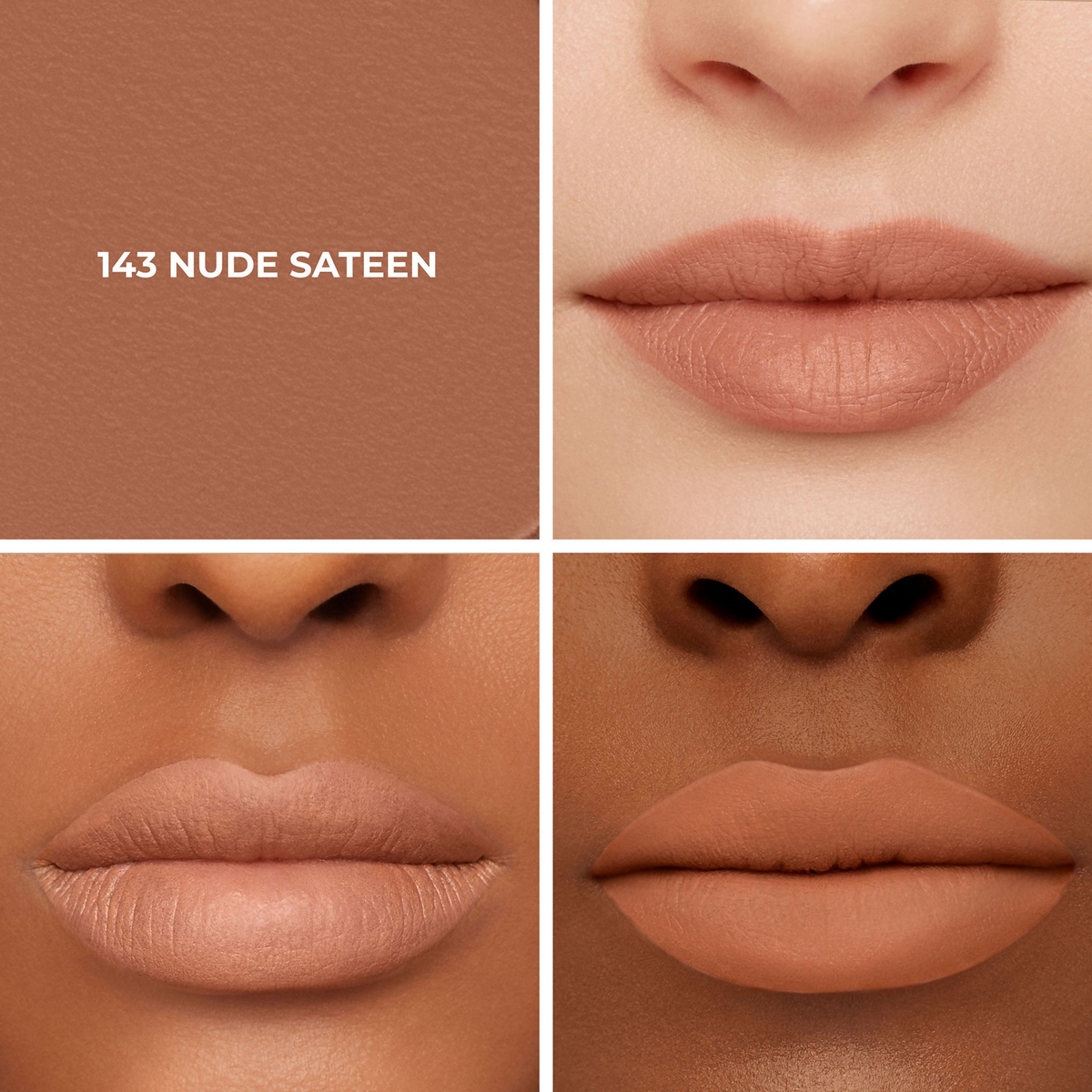 Laura Mercier Caviar Smoothing Matte Lipstick - 143 Nude Sateen | Grocsy