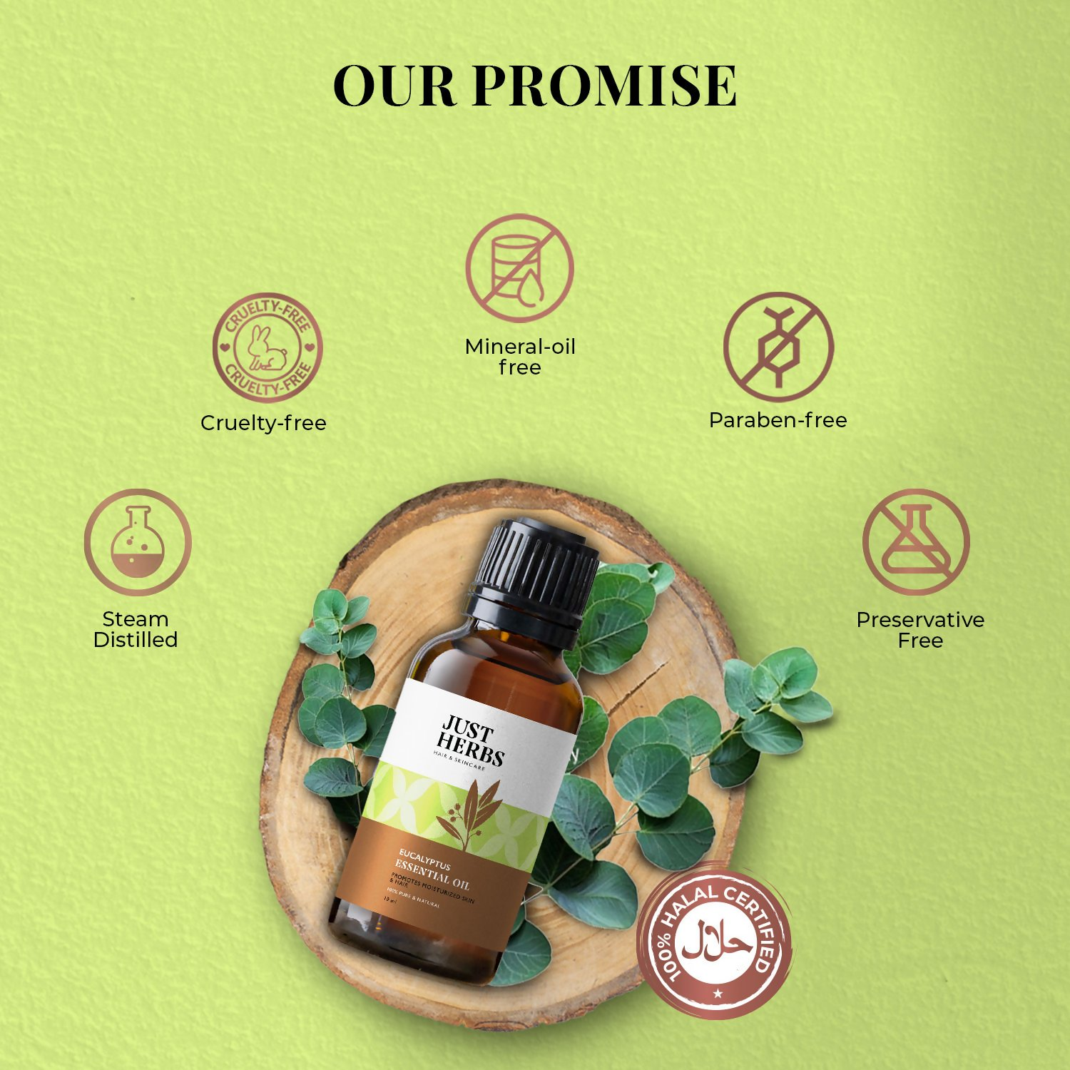 Just Herbs Eucalyptus Essential Oil | Grocsy