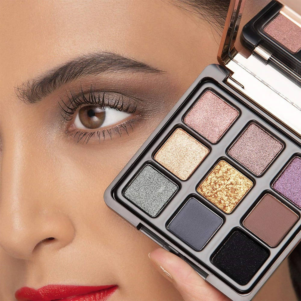 Manish Malhotra 9 In 1 Eyeshadow Palette - Rendezvous | Grocsy