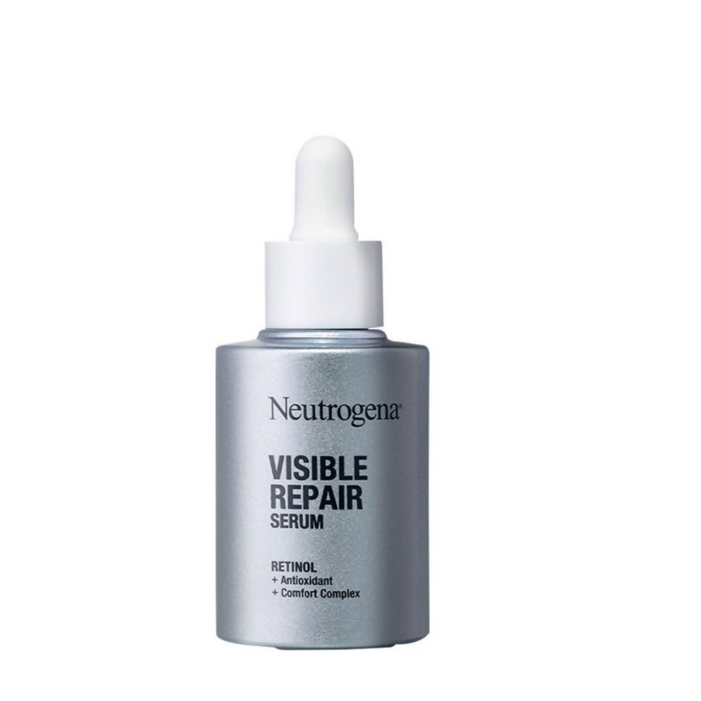 Neutrogena Visible Repair Face Serum with Retinol + Peptide For Wrinkles & Fine Lines | Grocsy