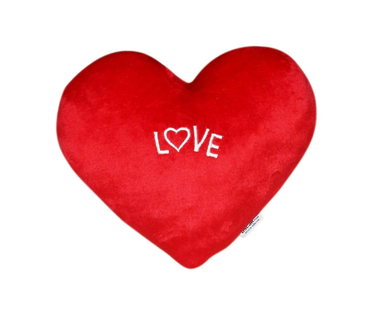 Oscar Home Soft Love Heart Shape Soft Cushion Pillow Toy (Red Color) | Grocsy