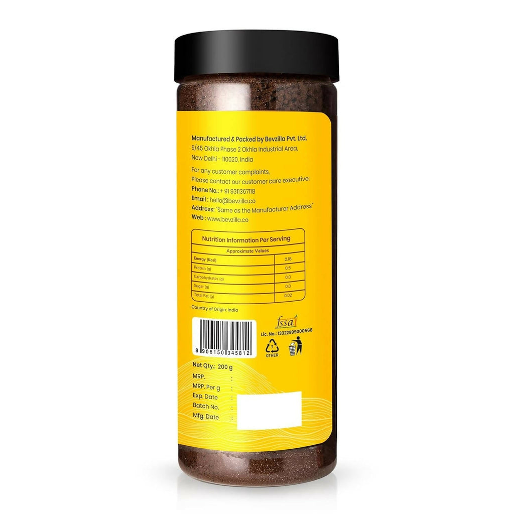 Bevzilla Premium Hazelnut Coffee Powder 100% Arabica | Grocsy