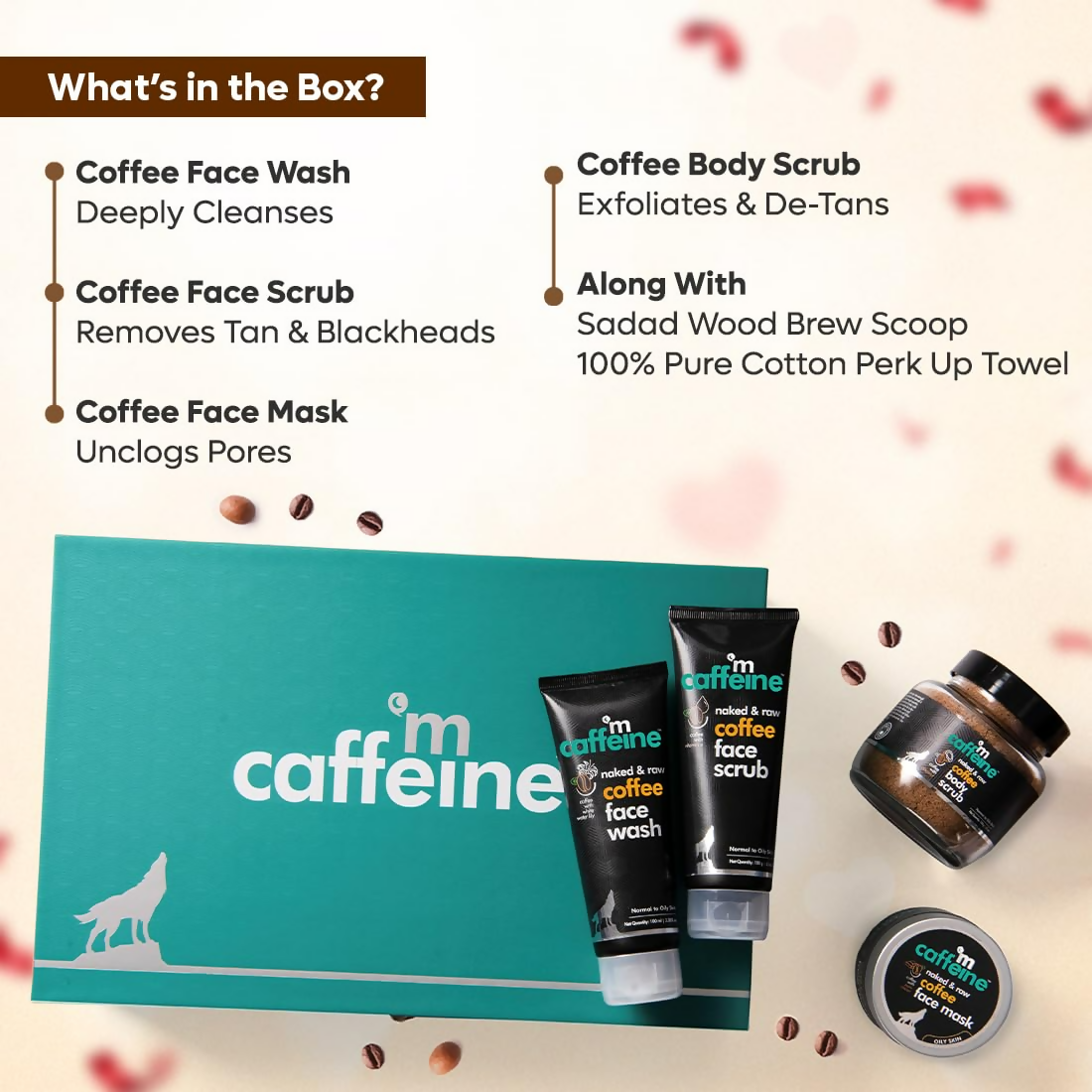 mCaffeine Special Mood Gift Set Kit For Women & Men | Grocsy