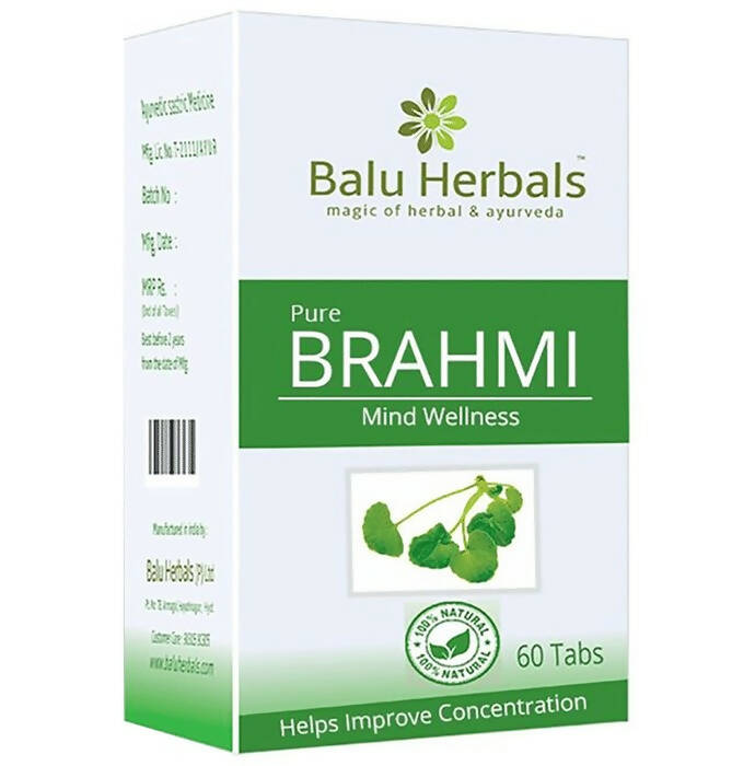 Balu Herbals Brahmi Tablets | Grocsy