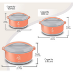 Milton Divine Jr. Inner Stainless Steel Serving Casserole | Grocsy