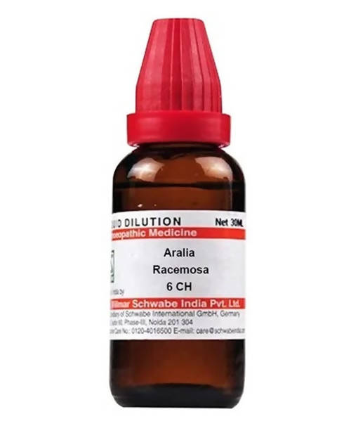 Dr. Willmar Schwabe India Aralia Racemosa Dilution | Grocsy