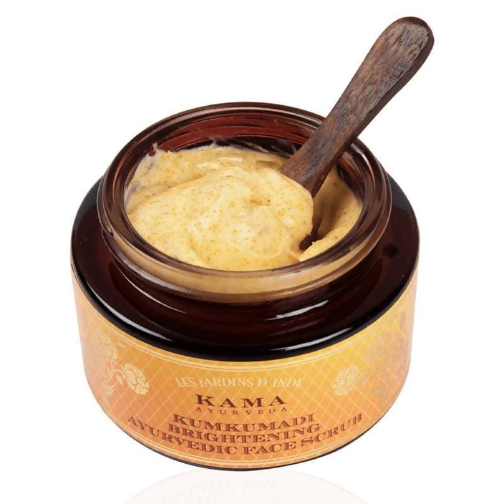 Kumkumadi Youth-Clarifying Mask-Scrub, 2 in 1 Mask Scrub | Grocsy