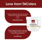 TAC - The Ayurveda Co. Kumkumadi Natural Aloevera Gel for Face & Body with Saffron & 24K Gold Flakes | Grocsy
